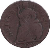 1673 FARTHING ( FINE ) - FARTHING - Cambridgeshire Coins