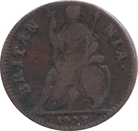 1673 FARTHING ( FINE ) - FARTHING - Cambridgeshire Coins