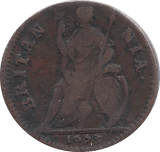 1673 FARTHING ( FINE ) - FARTHING - Cambridgeshire Coins