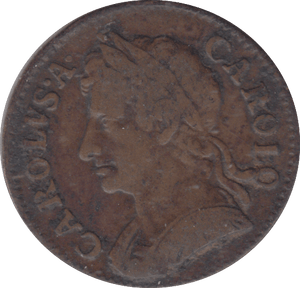 1673 FARTHING ( FINE ) - FARTHING - Cambridgeshire Coins