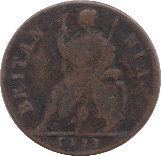 1673 FARTHING ( FINE ) - FARTHING - Cambridgeshire Coins