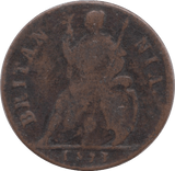 1673 FARTHING ( FINE ) - FARTHING - Cambridgeshire Coins