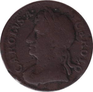 1673 FARTHING ( FINE ) - FARTHING - Cambridgeshire Coins