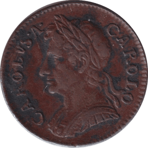 1673 FARTHING ( GVF ) - FARTHING - Cambridgeshire Coins