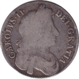 1673 HALFCROWN ( FINE ) - HALFCROWN - Cambridgeshire Coins