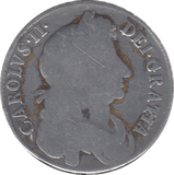 1673 HALFCROWN ( NF ) - HALFCROWN - Cambridgeshire Coins