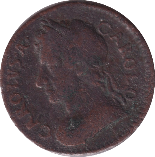 1674 FARTHING ( FINE ) - FARTHING - Cambridgeshire Coins