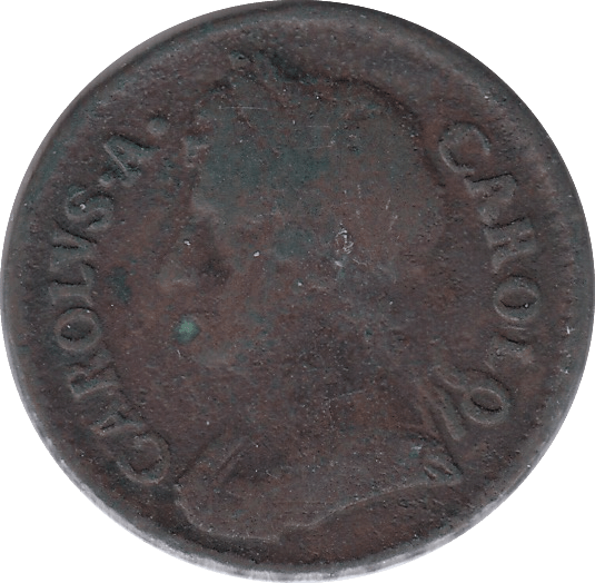 1674 FARTHING ( FINE ) - Farthing - Cambridgeshire Coins