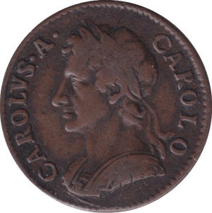 1674 FARTHING ( GF ) - FARTHING - Cambridgeshire Coins