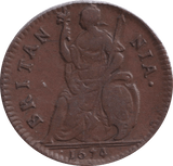 1674 FARTHING ( GVF ) - FARTHING - Cambridgeshire Coins
