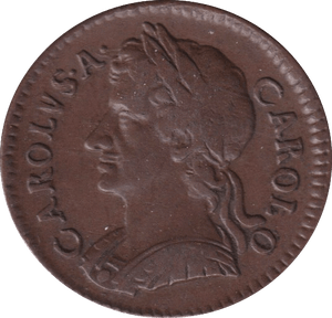 1674 FARTHING ( GVF ) - FARTHING - Cambridgeshire Coins