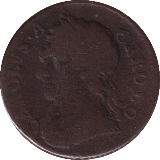 1675 FARTHING ( FINE ) - FARTHING - Cambridgeshire Coins
