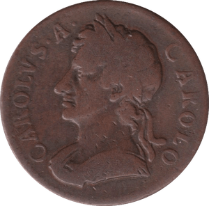 1675 FARTHING ( FINE ) - FARTHING - Cambridgeshire Coins