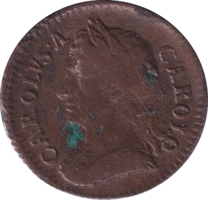 1675 FARTHING ( VF ) - FARTHING - Cambridgeshire Coins