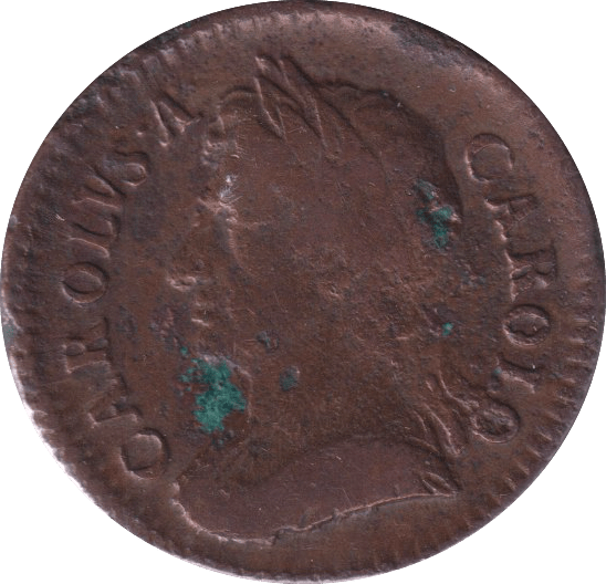 1675 FARTHING ( VF ) - FARTHING - Cambridgeshire Coins