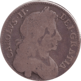 1676 HALFCROWN ( FINE ) - HALFCROWN - Cambridgeshire Coins