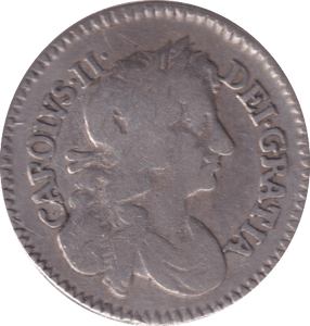 1676 MAUNDY FOURPENCE ( FINE ) - MAUNDY FOURPENCE - Cambridgeshire Coins
