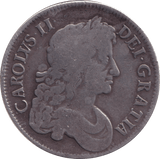 1677 CROWN ( GF ) - CROWN - Cambridgeshire Coins