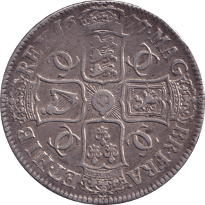1677 CROWN ( VF ) - CROWN - Cambridgeshire Coins