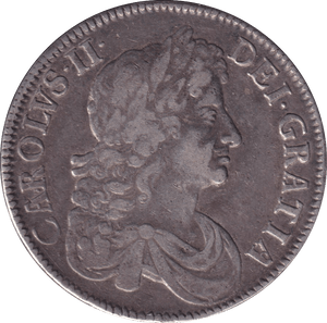 1677 CROWN ( VF ) - CROWN - Cambridgeshire Coins