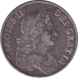 1677 CROWN ( VF ) - CROWN - Cambridgeshire Coins
