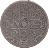 1677 HALFCROWN ( FINE ) - Halfcrown - Cambridgeshire Coins