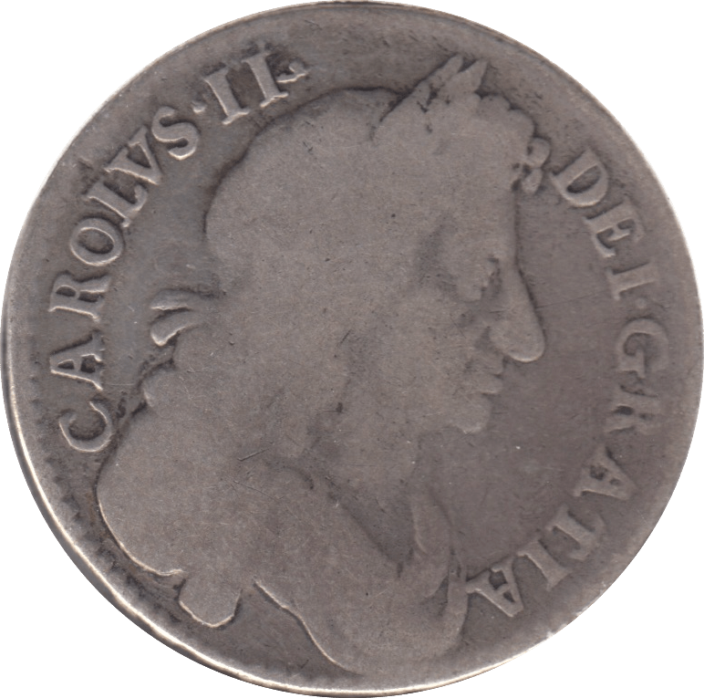 1677 HALFCROWN ( FINE ) - Halfcrown - Cambridgeshire Coins