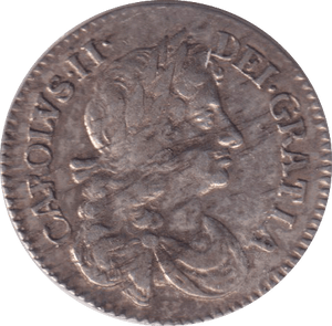 1677 MAUNDY FOUR PENCE GROAT ( GVF ) - MAUNDY FOURPENCE - Cambridgeshire Coins