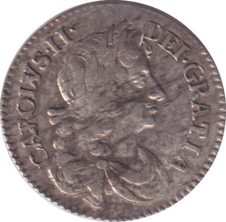 1677 MAUNDY FOUR PENCE GROAT ( GVF ) - MAUNDY FOURPENCE - Cambridgeshire Coins