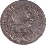 1677 MAUNDY FOUR PENCE GROAT ( GVF ) - MAUNDY FOURPENCE - Cambridgeshire Coins