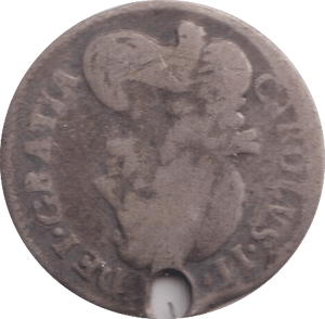 1677 MAUNDY THREEPENCE HOLED ( NF ) - MAUNDY THREEPENCE - Cambridgeshire Coins