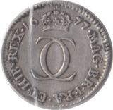 1677 MAUNDY TWOPENCE ( GVF ) - MAUNDY TWOPENCE - Cambridgeshire Coins