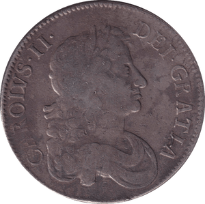 1678 CROWN ( VF ) - CROWN - Cambridgeshire Coins