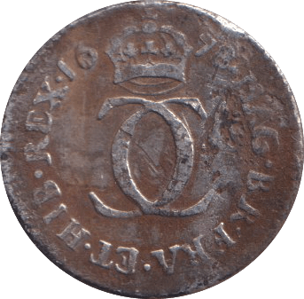 1678 MAUNDY TWOPENCE ( VF ) - MAUNDY TWOPENCE - Cambridgeshire Coins