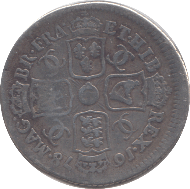 1678 SHILLING ( FINE ) - SHILLING - Cambridgeshire Coins