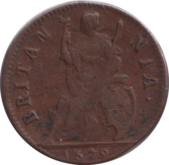 1679 FARTHING ( GF ) - FARTHING - Cambridgeshire Coins