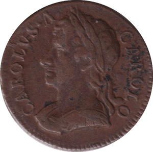 1679 FARTHING ( GF ) - FARTHING - Cambridgeshire Coins
