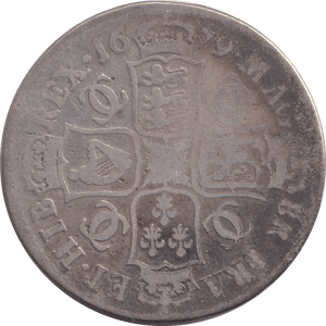 1679 HALFCROWN ( NF ) - HALFCROWN - Cambridgeshire Coins