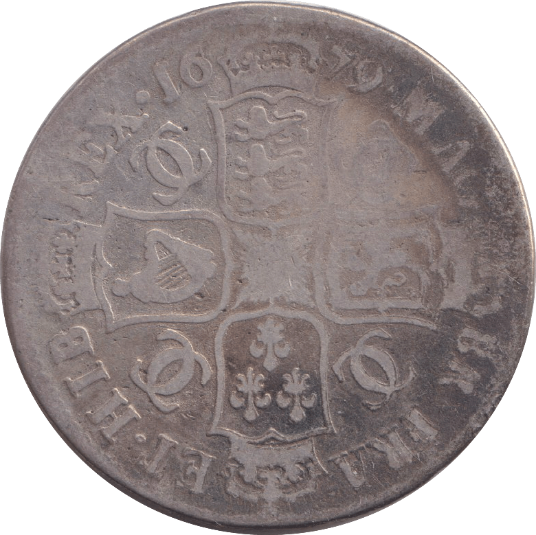 1679 HALFCROWN ( NF ) - HALFCROWN - Cambridgeshire Coins
