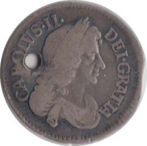 1679 MAUNDY THREEPENCE ( FINE ) - MAUNDY THREEPENCE - Cambridgeshire Coins