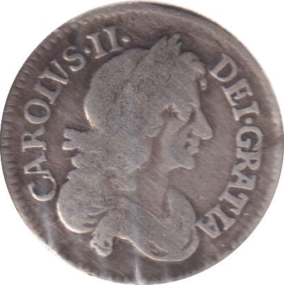 1679 MAUNDY THREEPENCE ( FINE ) - MAUNDY THREEPENCE - Cambridgeshire Coins