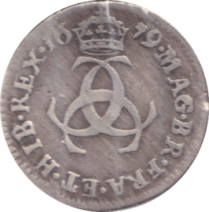 1679 MAUNDY THREEPENCE ( FINE ) - MAUNDY THREEPENCE - Cambridgeshire Coins