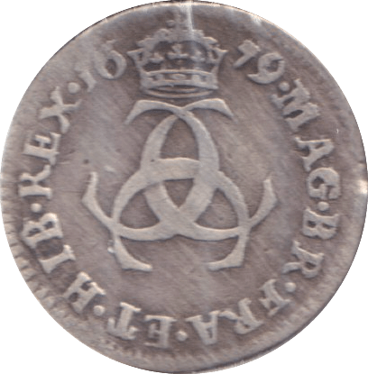 1679 MAUNDY THREEPENCE ( FINE ) - MAUNDY THREEPENCE - Cambridgeshire Coins