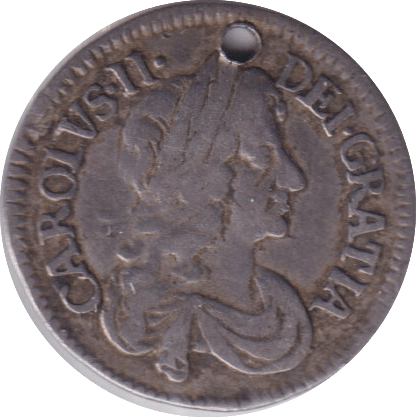 1679 MAUNDY THREEPENCE ( GF ) HOLED - MAUNDY THREEPENCE - Cambridgeshire Coins