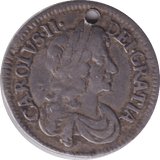 1679 MAUNDY THREEPENCE ( GF ) HOLED - MAUNDY THREEPENCE - Cambridgeshire Coins