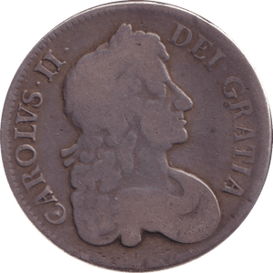 1680 CROWN ( FINE ) - CROWN - Cambridgeshire Coins