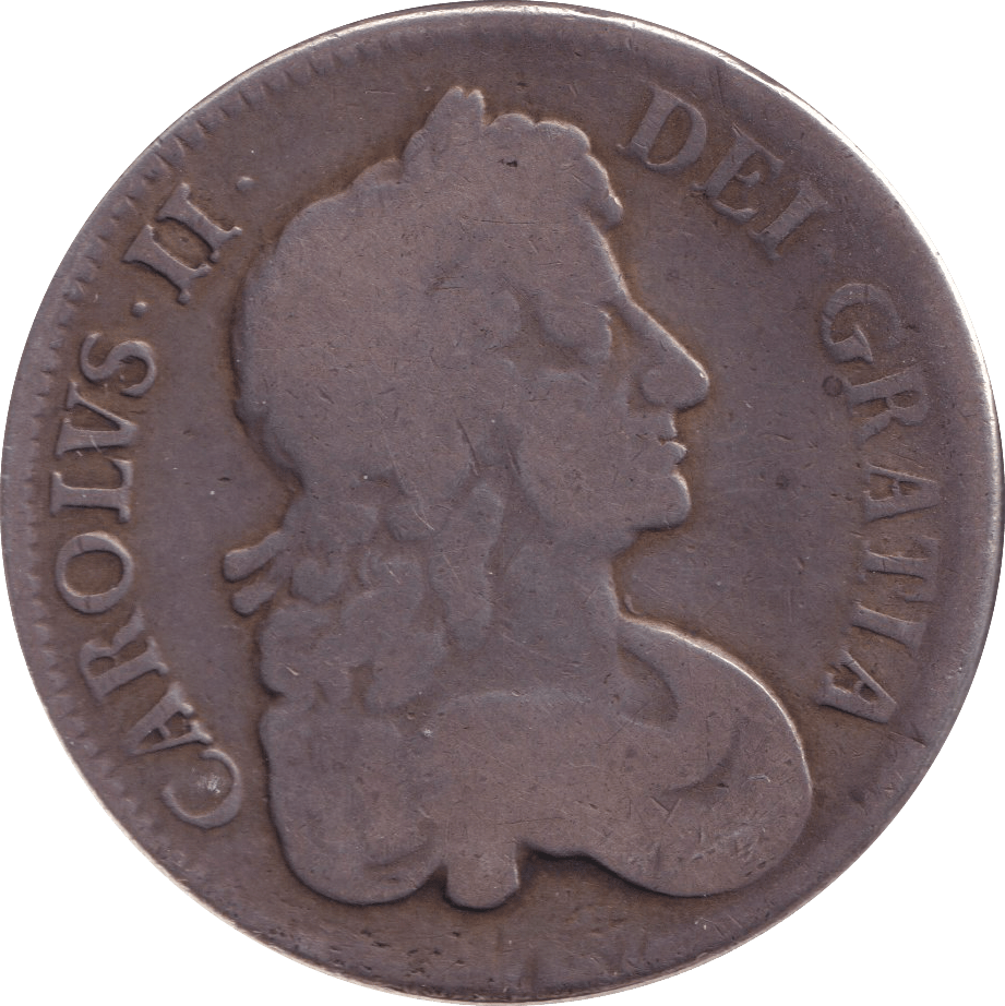 1680 CROWN ( FINE ) - CROWN - Cambridgeshire Coins