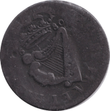 1680 HALFPENNY IRELAND CHARLES II - WORLD COINS - Cambridgeshire Coins