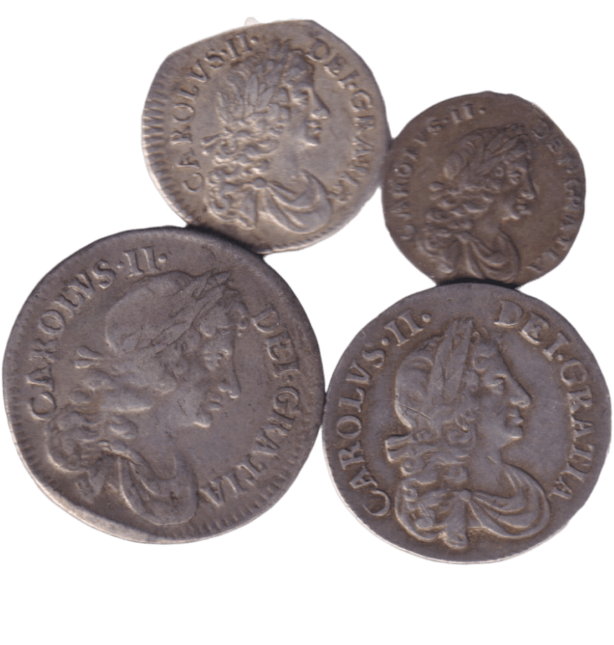 1680 MAUNDY SET - Maundy Set - Cambridgeshire Coins