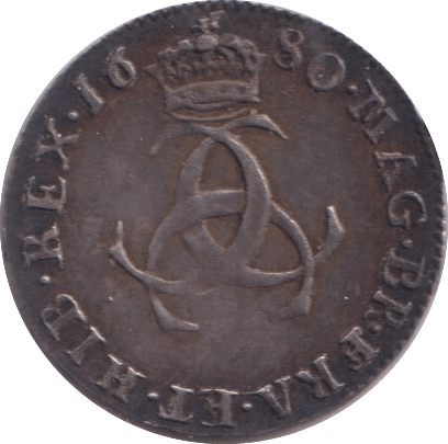 1680 MAUNDY THREEPENCE ( EF ) - MAUNDY THREEPENCE - Cambridgeshire Coins